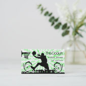 コーチバスケットボール名刺 名刺 (スタンド正面)