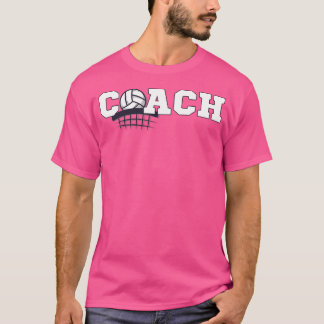 コーチバレーボールのスポーツ愛好家プレーヤー Tシャツ