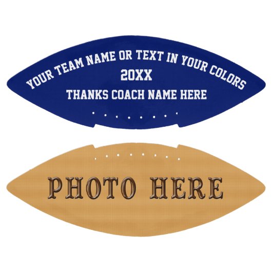 コーチパーソナライズされたのためのサッカーの贈り物, PHOTO アメリカンフットボール (パネル)