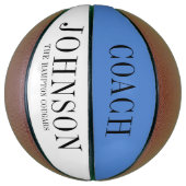 コーチパーソナライズされたチームバスケットボール バスケットボール (縦)