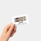 コーチパーソナライズされたー名 バッジ (手持ち)