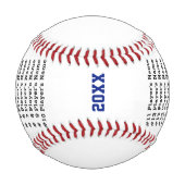 コーチパーソナライズされた又は選手のための野球ボール 野球ボール (裏面)
