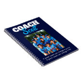 コーチパーソナライズされた名選手 ノートブック (右側)