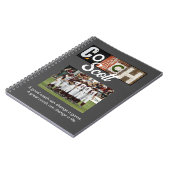 コーチパーソナライズされた名選手 ノートブック (左側)