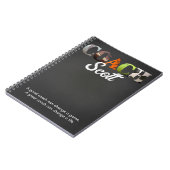 コーチパーソナライズされた名選手 ノートブック (左側)