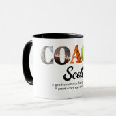 コーチパーソナライズされた名選手 マグカップ (正面左)