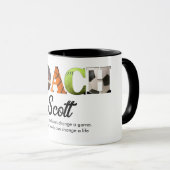 コーチパーソナライズされた名選手 マグカップ (正面右)