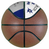 コーチパーソナライズされた向けのバスケットボール写真の贈り物 バスケットボール (右)