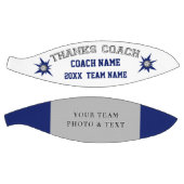 コーチパーソナライズされた向けのバスケットボール写真の贈り物 バスケットボール (パネル)