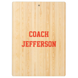 コーチパーソナライズされた用のジムクリップボード クリップボード