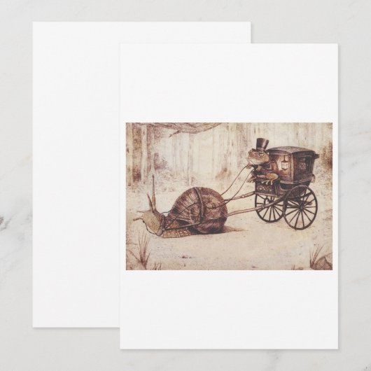 コーチマン 招待状 (正面/裏面)