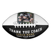 コーチモダンチーム名とチームフォトに感謝 アメリカンフットボール (正面)