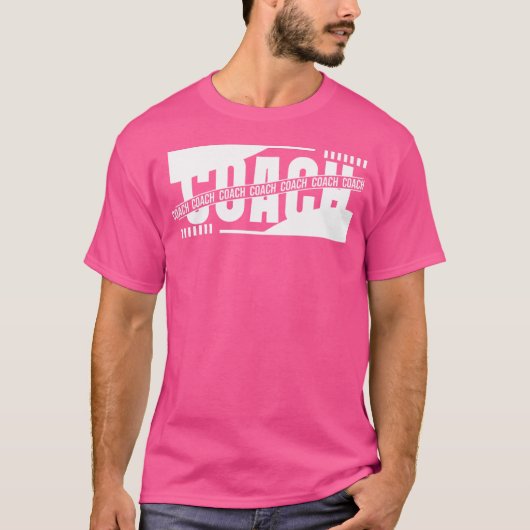 コーチレタースポーツ衣服 Tシャツ (正面)