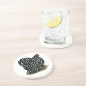 コーチンが斑を入れた鶏 コースター (側面)