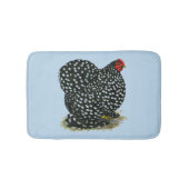 コーチンが斑を入れた鶏 バスマット (正面)