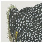 コーチンが斑を入れた鶏 ファブリック (クローズアップ)