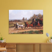 コーチングシーン キャンバスプリント (インサイチュ (リビング))