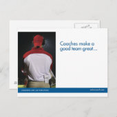 コーチングスポーツ葉書 ポストカード (正面/裏面)