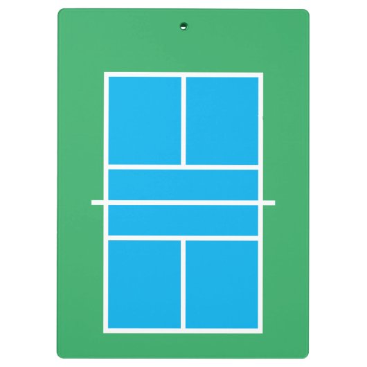 コーチングレッスン用のPickleballコートクリップボード クリップボード (裏面)