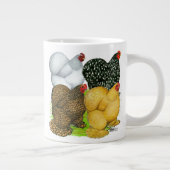 コーチンヘンズ4頭 ジャンボコーヒーマグカップ (右)