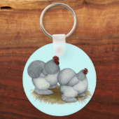 コーチン:セルフブルー キーホルダー (正面)