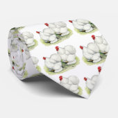 コーチン：白いバンタム ネクタイ (ロール)