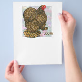 コーチン：金ゴールドを混ぜた鶏 チラシ (手)