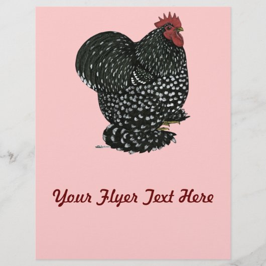 コーチン：黒い毛根 チラシ (正面)