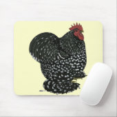 コーチン：黒い毛根 マウスパッド (マウス)