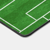コーチ又はサッカー選手のサッカーカスタム場 デスクマット (コーナー)