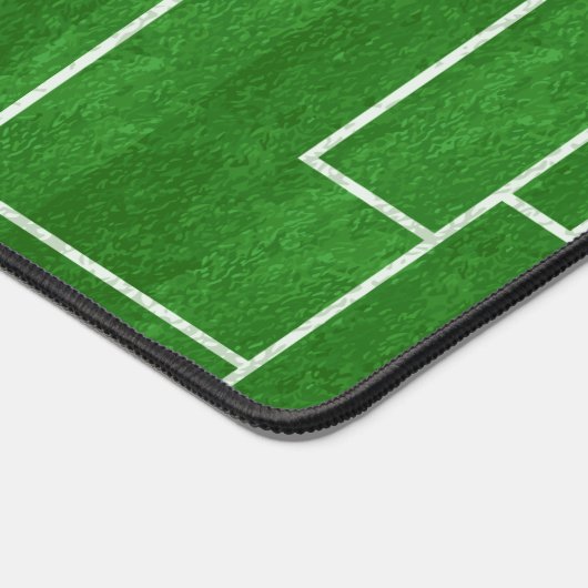 コーチ又はサッカー選手のサッカーカスタム場 デスクマット (コーナー)