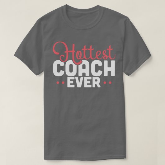 コーチ史上最高のコーチ Tシャツ (デザイン正面)