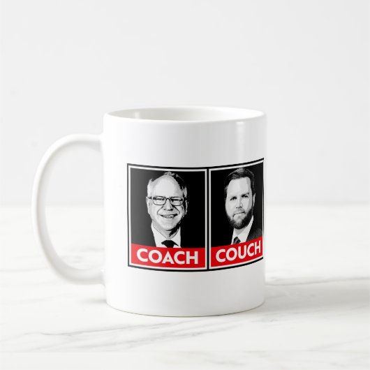 コーチ対ソファ コーヒーマグカップ (左)