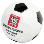 コーチ感謝ありがとうロゴサッカーボール サッカーボール (3/4)