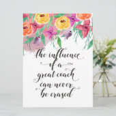 コーチ感謝していギフトコーチ感謝ギフト カード (スタンド正面)