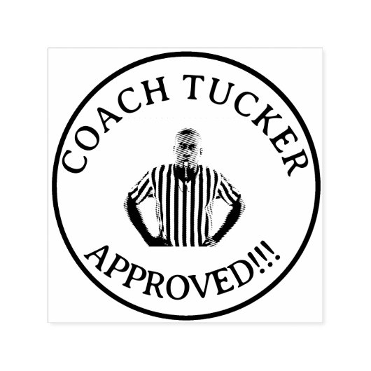 コーチ承認先生カスタム写真 セルフインキングスタンプ (デザイン)