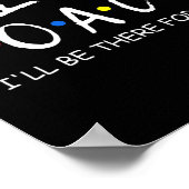 コーチ私はあなたのためにメンター精神衛生A ポスター (角)