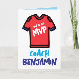 コーチ評価カード、サンキューカード 案内状