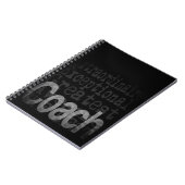 コーチ超並外れ ノートブック (左側)