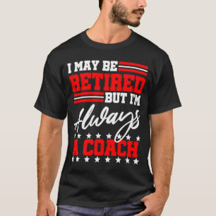 コーチ退職パーティーバスケットボールベースバ Tシャツ
