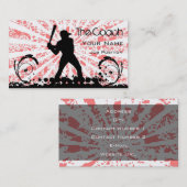 コーチ野球名刺 名刺 (正面/裏面)