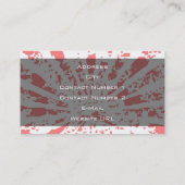 コーチ野球名刺 名刺 (裏面)