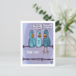 コーチ飛んでいるー ポストカード