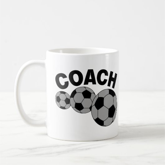 コーチ3サッカーボール コーヒーマグカップ (左)
