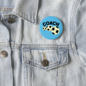 コーチ3サッカーボール 缶バッジ (インサイチュ)