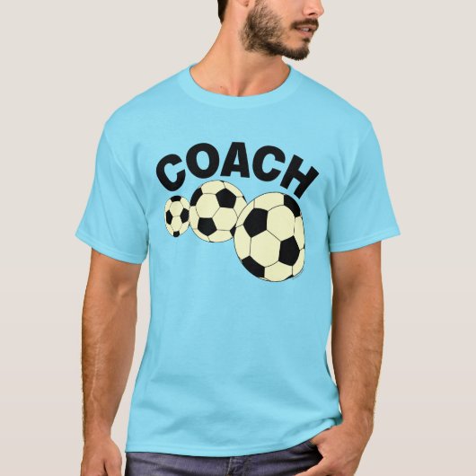 コーチ3サッカーボール Tシャツ (正面)