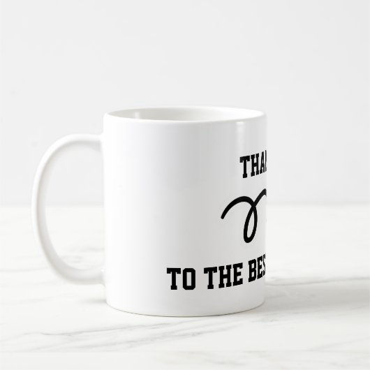 コーチ|の野球のコーヒー・マグありがとう コーヒーマグカップ (左)