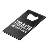 コーチ クレジットカード栓抜き (裏面アングル)