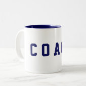 コーチ ツートーンマグカップ (正面左)