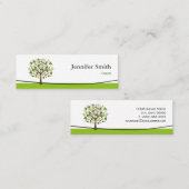 コーチ - ハートの願い事の木 スキニー名刺 (正面/裏面)